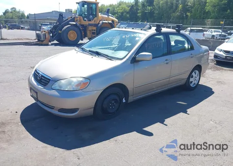 2007 Toyota Corolla Le z USA, uszkodzony, nr VIN 2T1BR32E17C809662